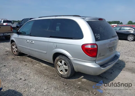 2006 Dodge Grand Caravan Sxt из США, поврежденный, VIN 2D4GP44L86R848697